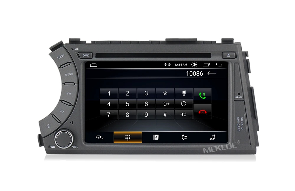 Самая низкая цена! 7-дюймовый 2din android8.1 Автомобильный dvd плеер для Ssangyong Actyon Kyron 2005-2013 с gps навигации quad core wifi BT