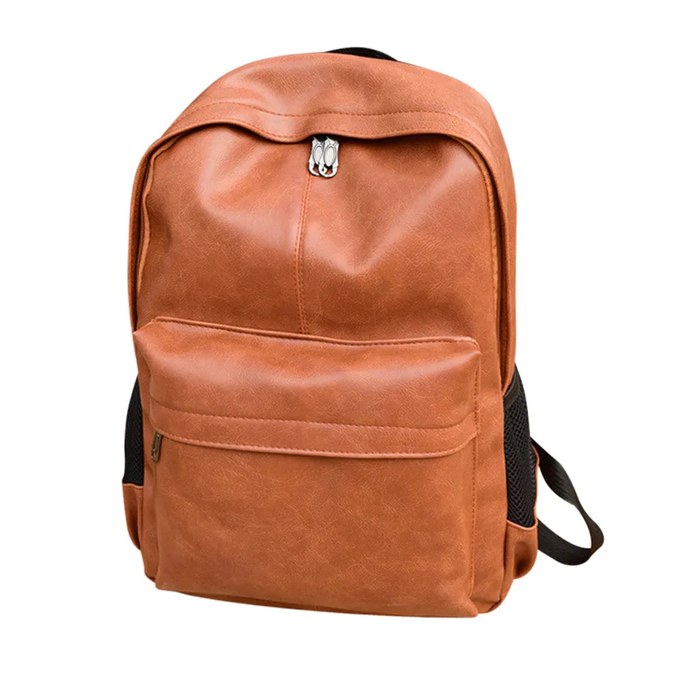 Brown Aelicy, роскошный женский рюкзак из искусственной кожи, Модный корейский большой вместительный женский рюкзак для ноутбука, дизайн Mochila Escolar Menina - Цвет: Brown