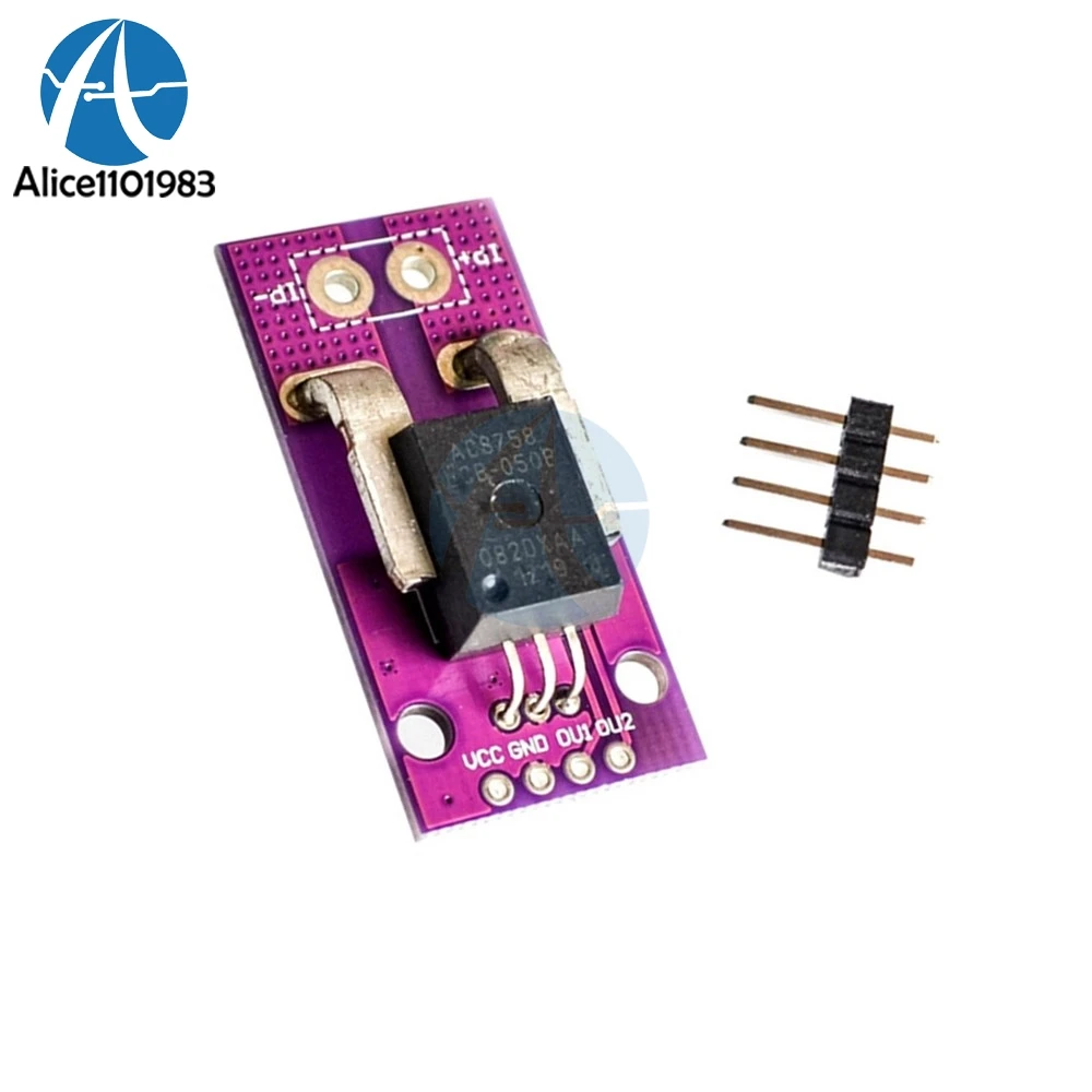 Источник питания Датчик тока в холла Φ сенсорный модуль 3 5 В одиночная