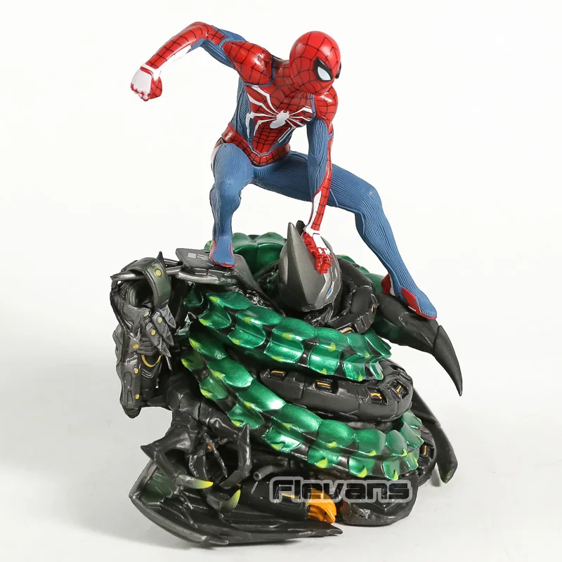 Marvel Человек-паук PS4 коллекционеры издание статуя ПВХ фигурка Коллекционная модель игрушки