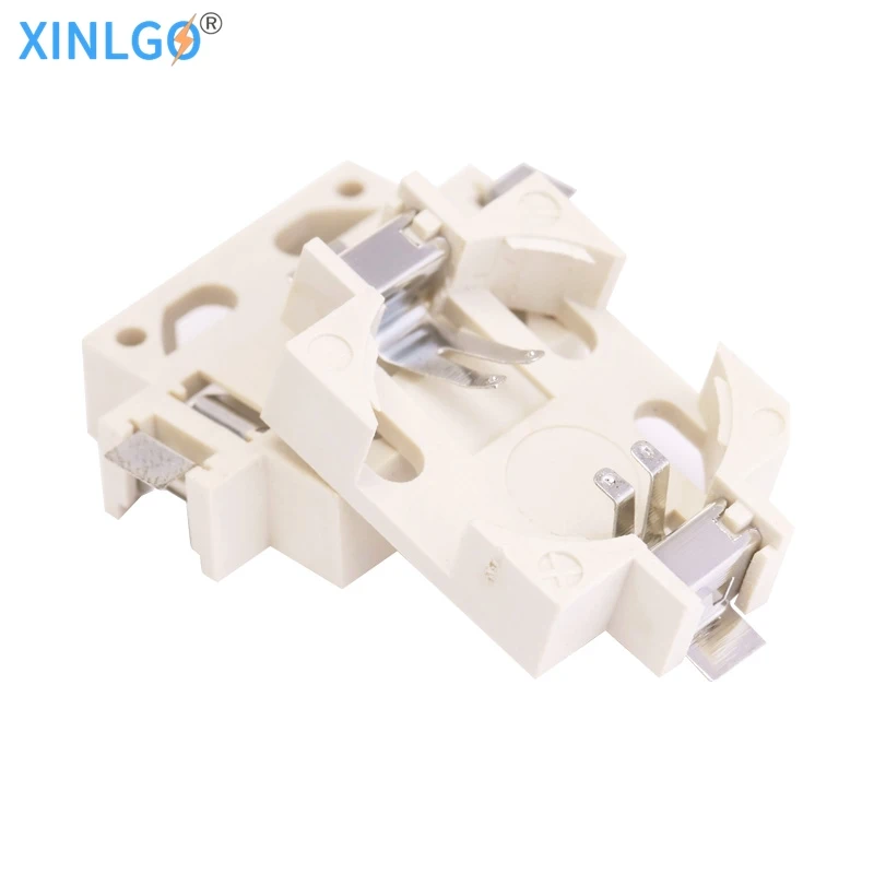 20 шт. Держатель батареи CR1616 CR1620 CR1632 для кнопочных батарей, питание и модуль питания с 2 выводами, поверхностный монтаж SMD.