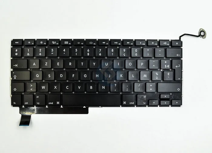 Фирменная Новинка azert Французский Клавиатура для MacBook Pro 15.4 &quotA1286 FR Франция
