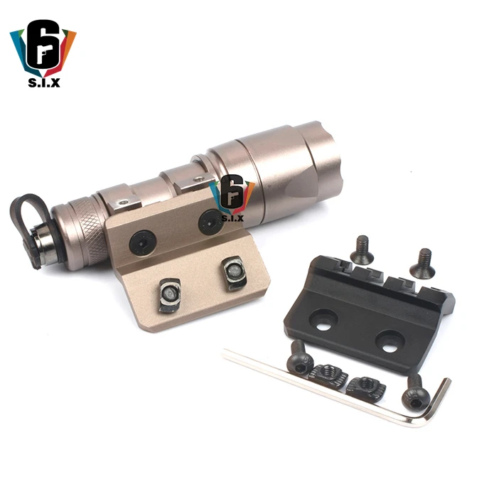 M LOK Keymod держатель тактического фонаря для Surefir M300 M600 M600DF Скаут света M600C
