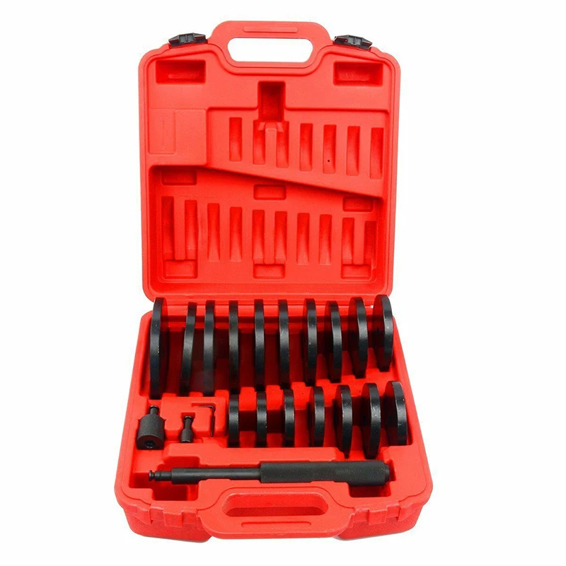

Extra Large 21PC Custom Bush, Bearing, and Seal Driver Set Hydraulic Press