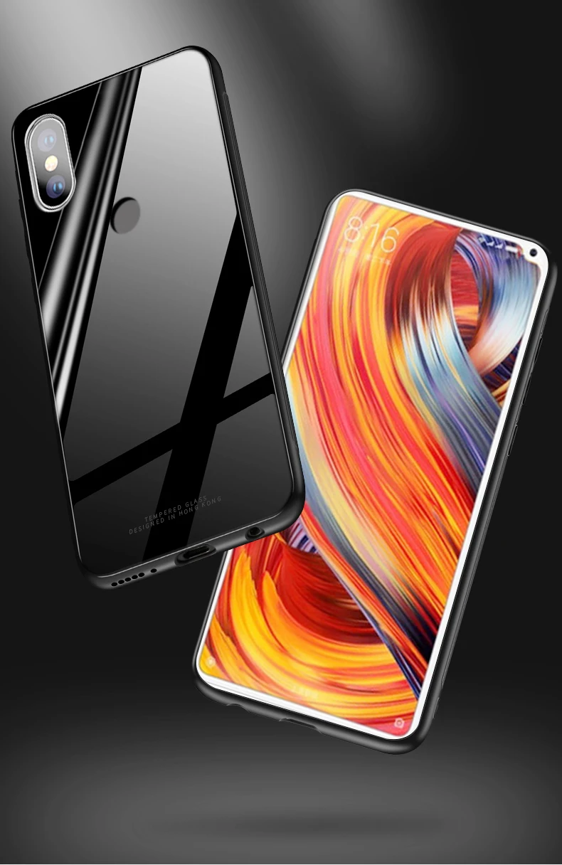 Чехол для телефона из закаленного стекла Xiaomi Mix 2 s 5 99 ''противоударный