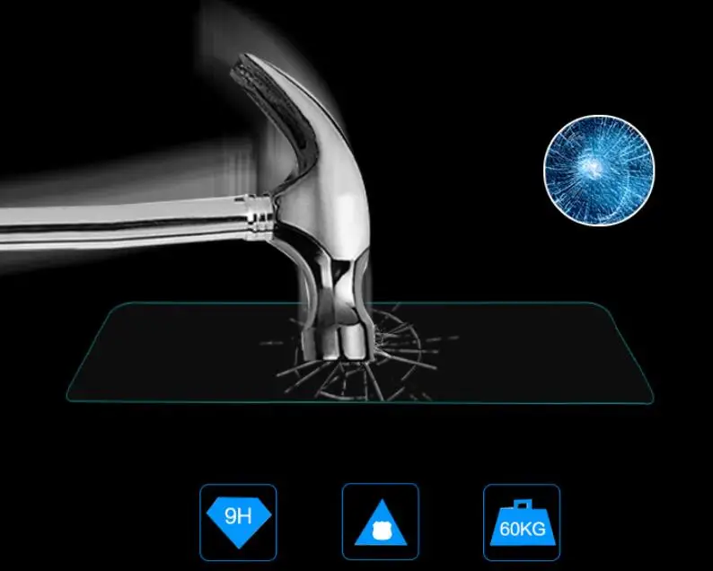 Автомобильная защитная пленка из закаленного стекла наклейка на экран радио DVD GPS