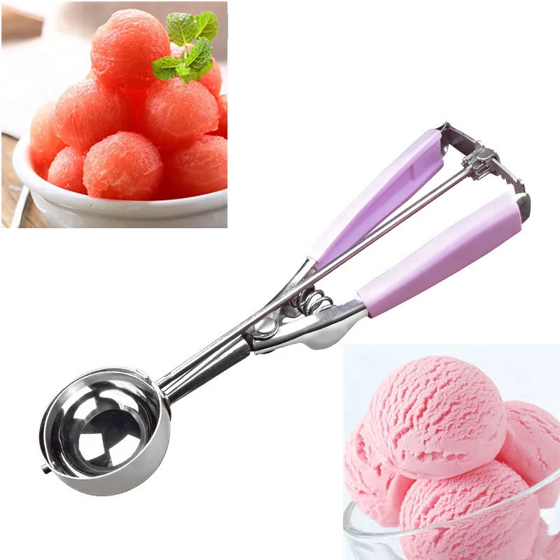 Ложка для мороженого из нержавеющей стали ложка картофеля и печенья кухонные