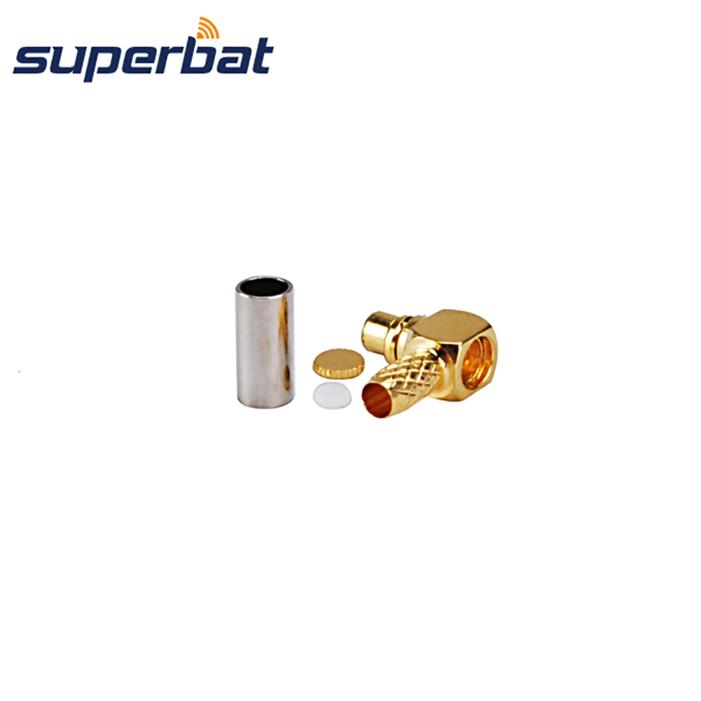 Superbat MMCX зажимной коннектор для коаксиального кабеля RG174 RG316 LMR100|coaxial cable rg174|rg174 coaxial