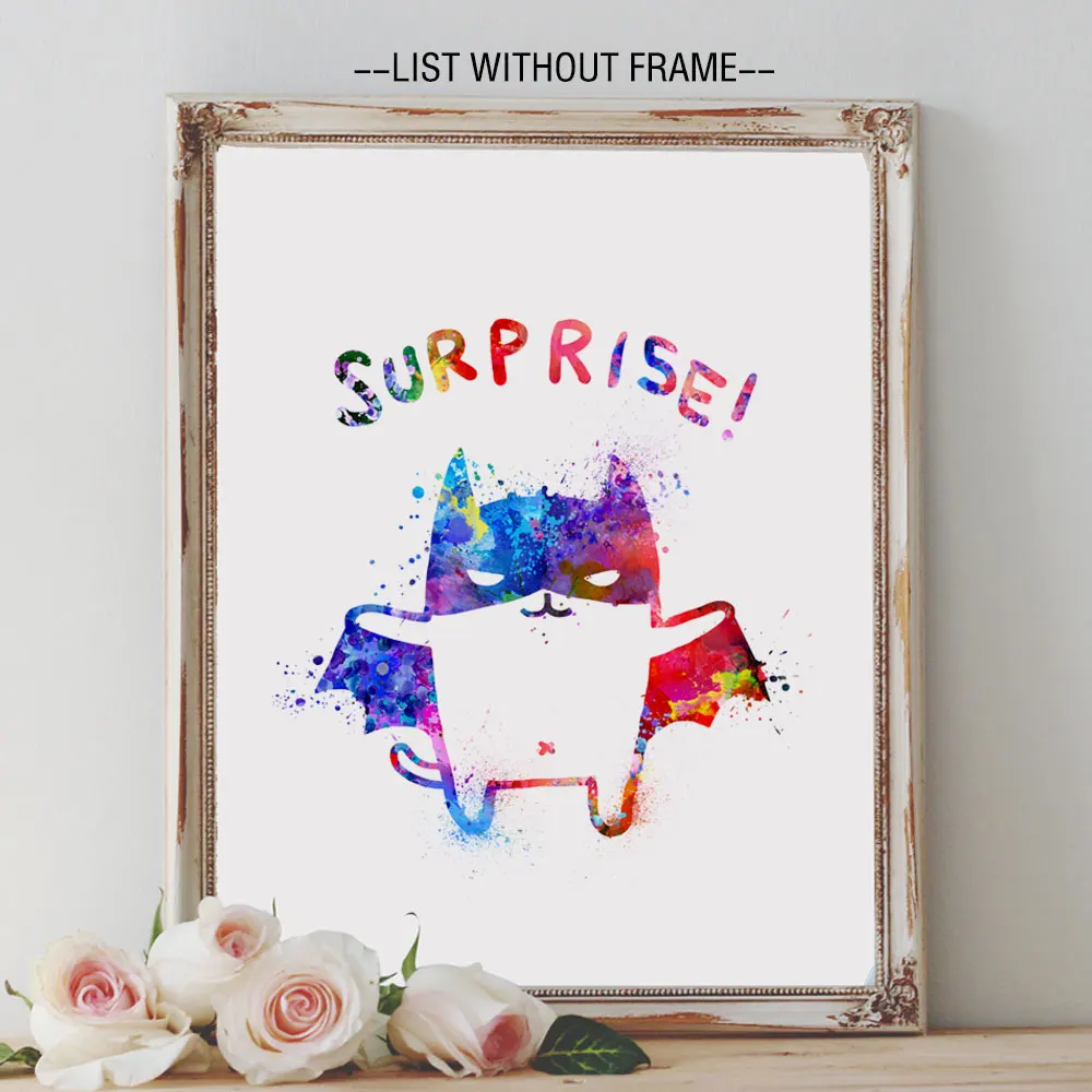 Мультфильм Бэтмен Искусство Краска сюрприз муха настенный висящий Забавный