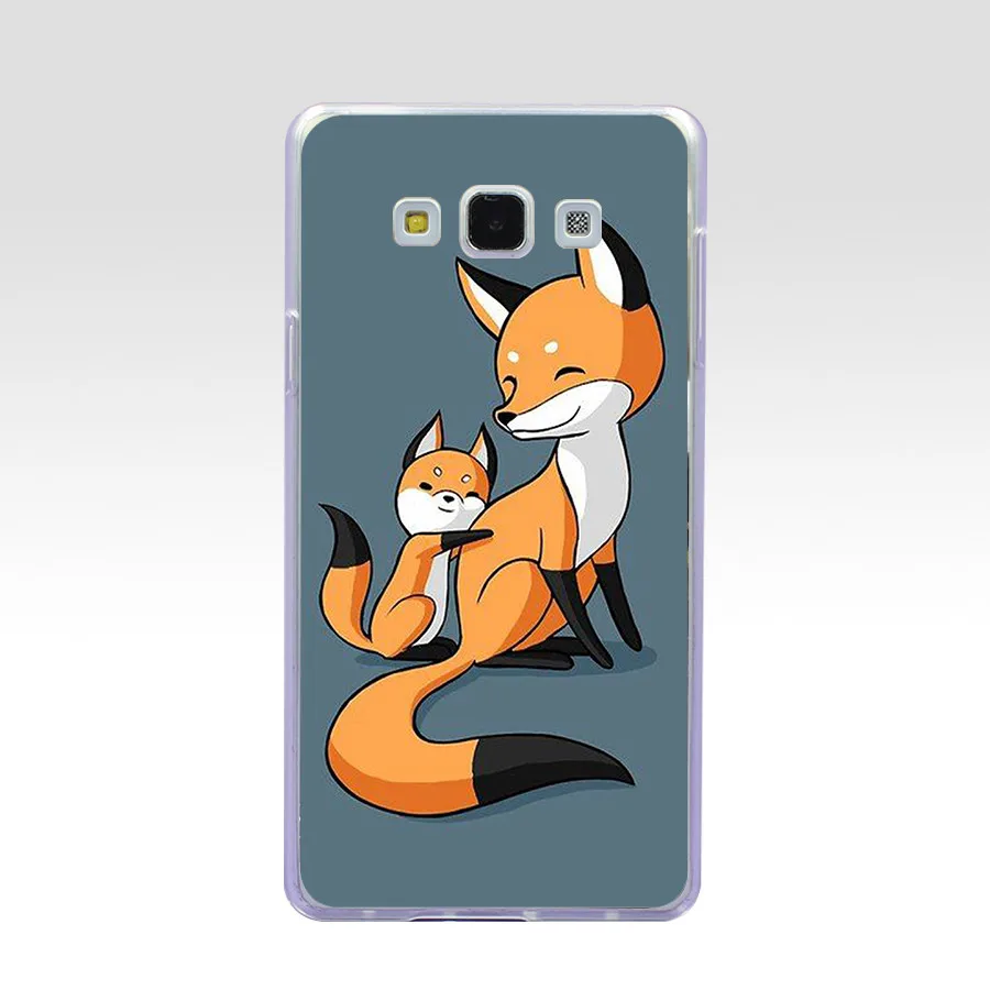 Мягкий силиконовый чехол 271DF sly fox для Samsung Galaxy a3 a5 2017 A6 A8 2018 j3 j5 j7 2016 2017|Бамперы| |