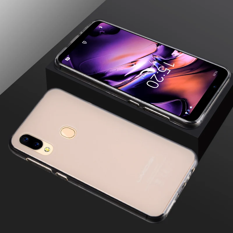 Для Umidigi A3 чехол-накладка на заднюю панель из силикона и мягкого ТПУ чехол для с
