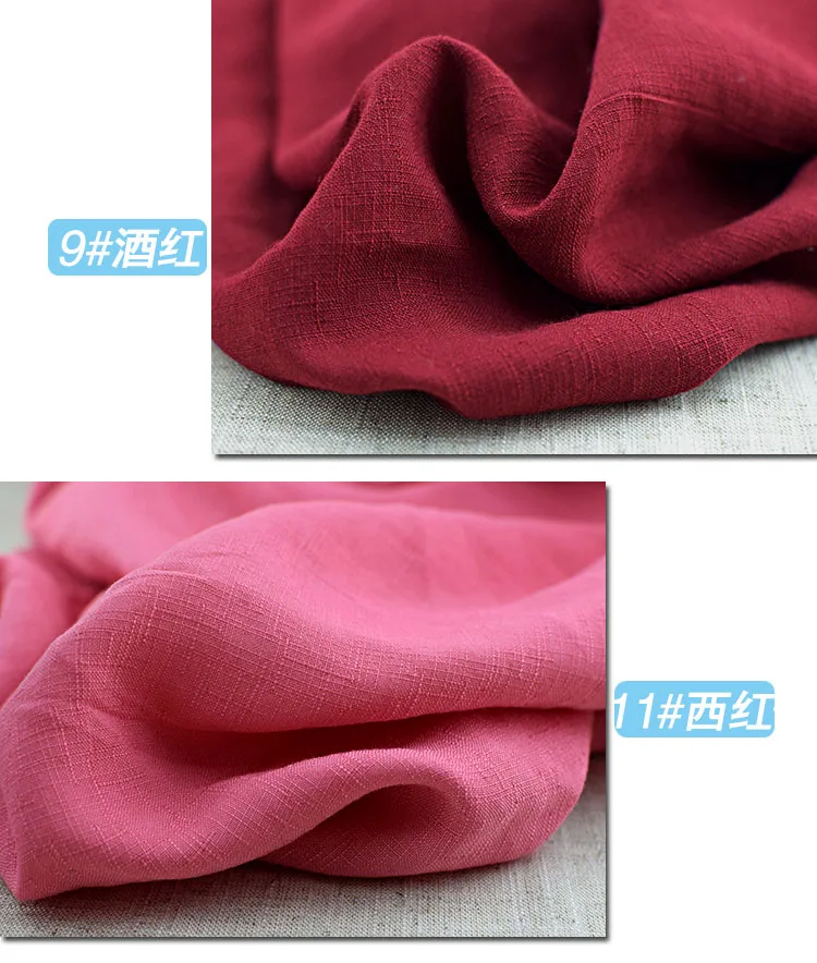 Poly-colored cotton hemp summer thin bamboo section fabric | Дом и сад
