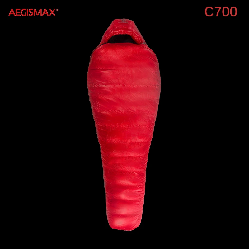 Спальный мешок AEGISMAX C700 для взрослых 216*82 см зимний компактный портативный