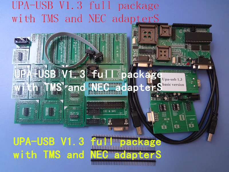 UPA USB V1.3 FULL SET with TMS and NEC adapter 2015 last version full | Автомобили и мотоциклы