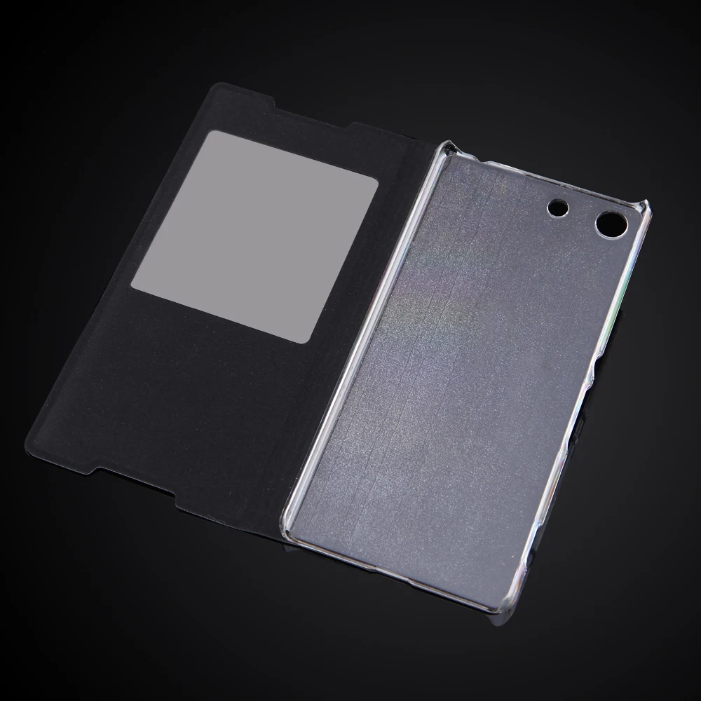 Роскошный кожаный Ультратонкий чехол M5 для телефона Sony Xperia E5603 E5606 E5653 с откидной