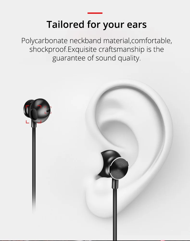 Беспроводные наушники EARDECO IPX5, Bluetooth наушники, стерео Спортивные Беспроводные наушники, гарнитура с микрофоном, басы для телефона
