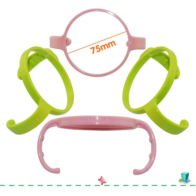 1 шт. практичная универсальная ручка для бутылки COMO TOMO с широким калибром