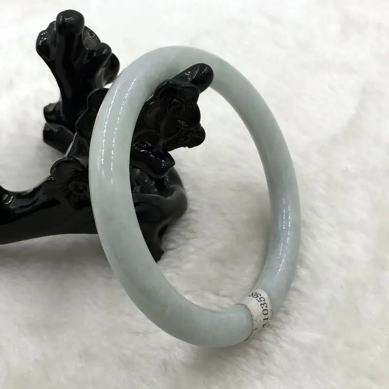 NEW- 54mm Certified Grade A 100% Natural Green Jadeite Jade Gems Bracelet Bangle 3598 |