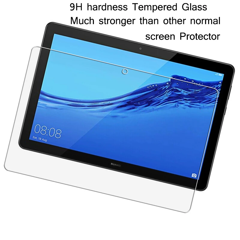 2.5D полное покрытие закаленное стекло супер прозрачное для Huawei MediaPad T5 AGS2 W09 L09 10 1