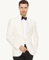 men wedding dress modern slim fit suit groom tuxedo white tailor 2022 wool bleed
