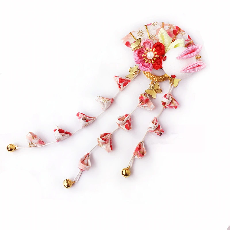 Кимоно ручной работы в японском стиле головной убор заколка для волос виде