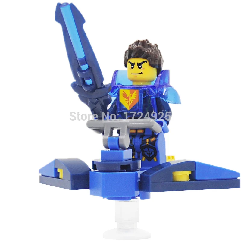 Одна совместимых Nexoed Knights замок фигурка воинов мультфильм строительные блоки наборы модели Кирпичи игрушки для детей