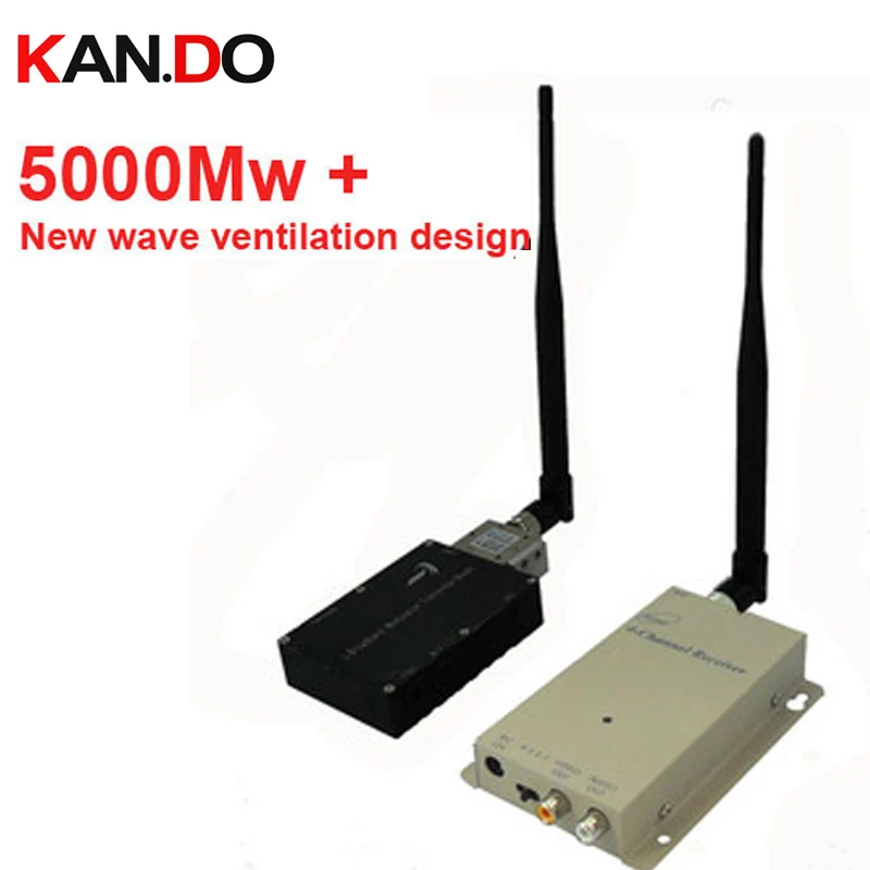 Беспроводной передатчик cctv 5000 МВт беспроводной приемопередатчик 1 2 г для