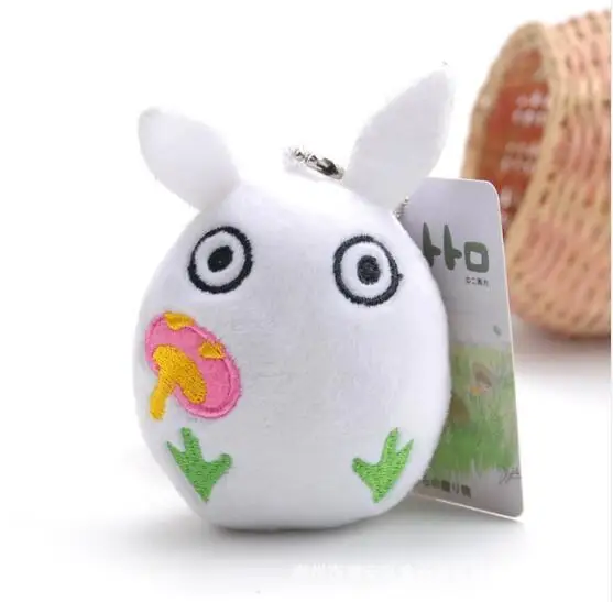 1 шт. 20 см Мой сосед Тоторо с листом плюшевая игрушка Kawaii мягкая игрушка животных Аниме Тоторо Детская кукла детская мягкая мультяшная игрушка подарок - Цвет: 9CM B
