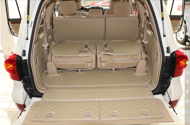 CHOWTOTO специальные коврики багажника для Lexus LX 570 7 мест водонепроницаемый коврик в багажник для Lexus LX570 Lagguge Pad