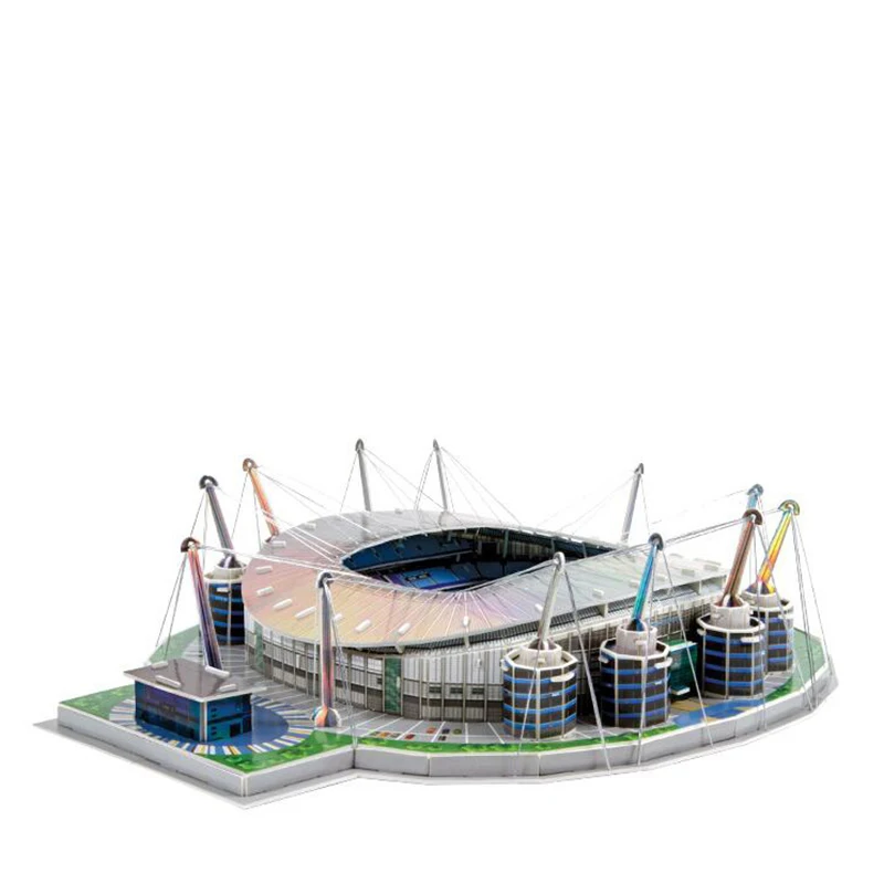 Новинка 2019 модель футбольного стадиона пазл 17 моделей футбольные фанаты