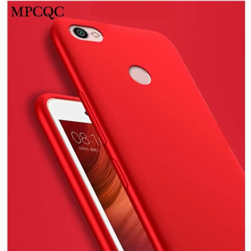MPCQC Карамельный Цвет Мягкий ТПУ силиконовый чехол для телефона Xiaomi mi 6 A1 5X красный