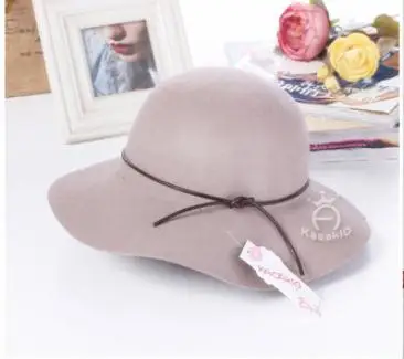 Осень-зима для девочек французский широкий однотонные шерстяные нейлон