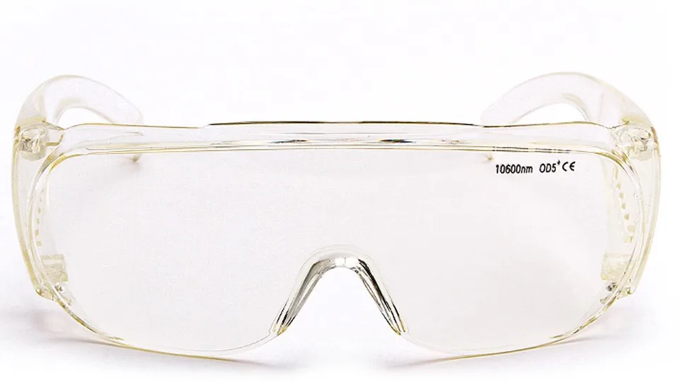 High quality CO2 laser protection glasses, safety goggles of 10600 nm typical  wavelength  for  Co2 laser engraver &  cutter