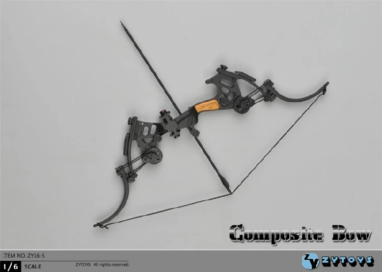 1/6 весы композитный лук ZY16-5 солдат фигурка Аксессуары оружие Модель игрушки