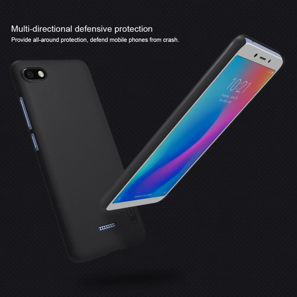 Xiaomi Redmi 6 Pro чехол Nillkin Супер Матовый экран Redmi 4X Prime твердая задняя крышка для Redmi 5 Plus 6 6A 4A Nilkin чехол для телефона