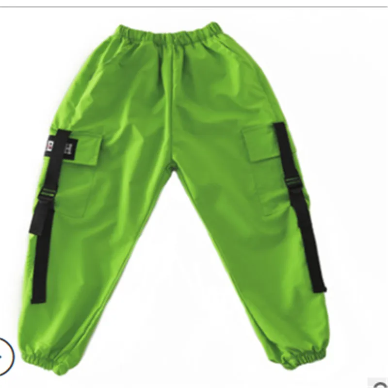 pants Для девочек, изысканные наряды комплект 4681012 14, 16, 18 лет в стиле «хип-хоп» костюмы для уличных танцев Дети Джаз Одежда для девочек 130 140 150 - Цвет: pants