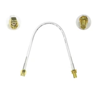 new arrivals 1pc rp sma male to rp sma female nut 15cm 30cm 50cm low loss high quality for wifi antenna anti corrosive