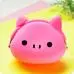 Милый кошелек, принт с героями мультфильмов Kawaii, Карамельный цвет силиконовый кошелек для монет желе мешочек для монет, ключей бумажник наушник для мобильного телефона коробка для хранения с карманом - Цвет: Pig