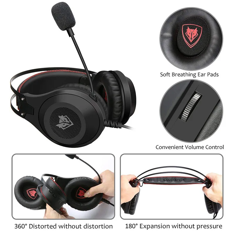Игровая гарнитура для Xbox One PS4 Playstation 4 наушники компьютера PC Mic Стерео Fortnite Gamer