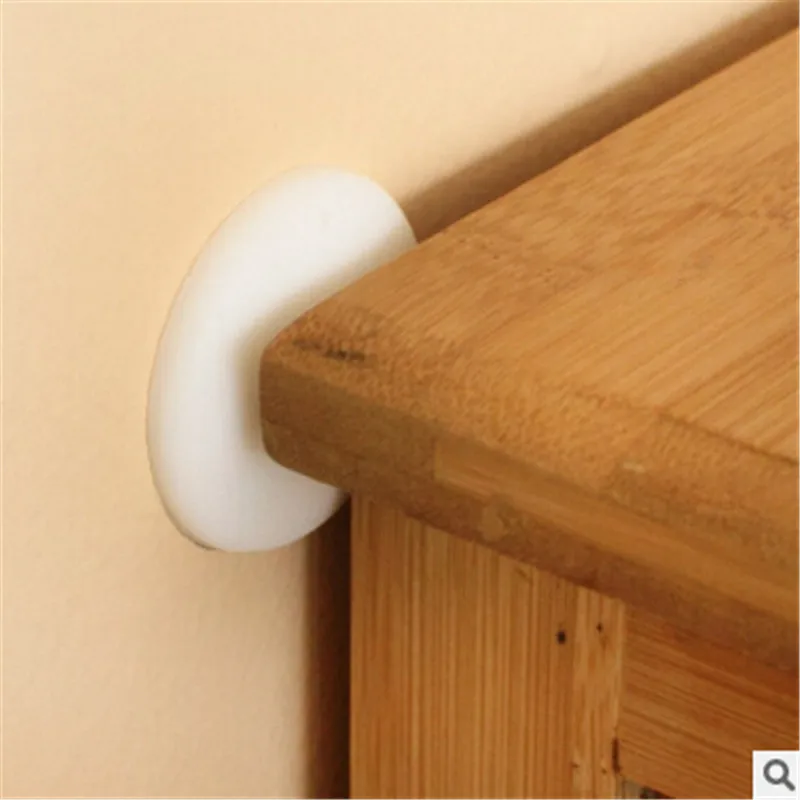 10 силиконовых протекторов для стен самоклеящаяся накладка на ножки стола защита