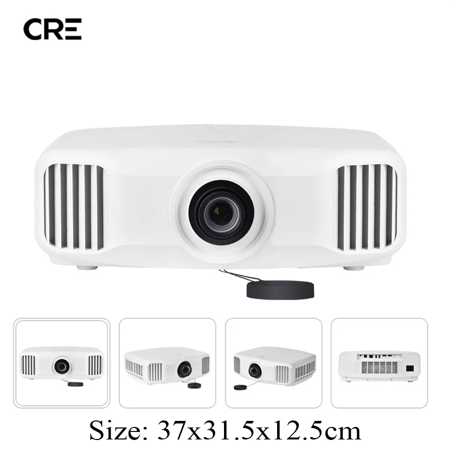 CRE Топ 3d led android домашний кинотеатр full hd проектор Поддержка 4K