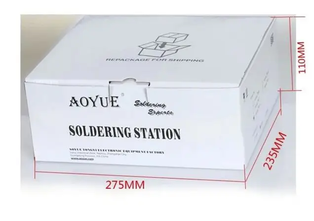 Паяльная станция Aoyue 950 SMD с горячим пинцетом паяльная воздухом 220 В 1