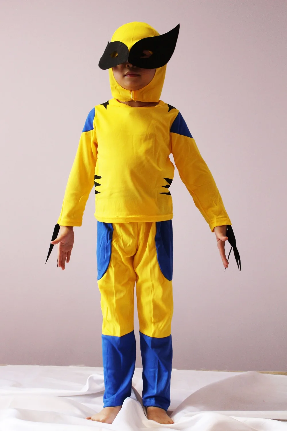 Вечерние костюмы на Хэллоуин для детей от 3 до 7 лет с героями комиксов и Logan roll