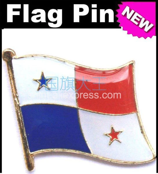 

Lapel Pins Panama Flag Pins All Over The World Badge Emblem Country State Pins