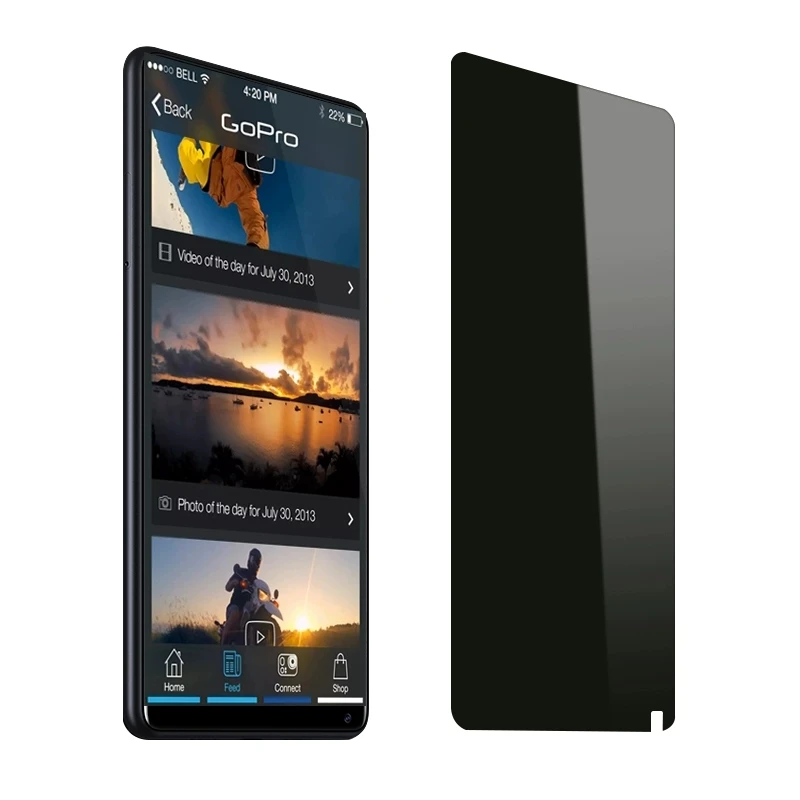 EXUNTON для Xiaomi mi Mix 2 2S mi x2 mi x2s 2.5D 9H Антибликовая Защитная пленка для экрана из закаленного стекла новая модель