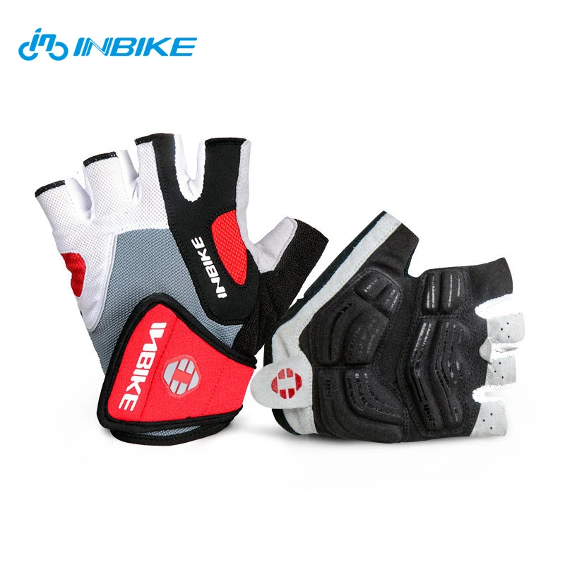 INBIKE Cycling Gloves 3D Gel Padded Tactival Summer Half Finger Felmale Fitness Moto Without Luvas Ciclismo | Спорт и развлечения