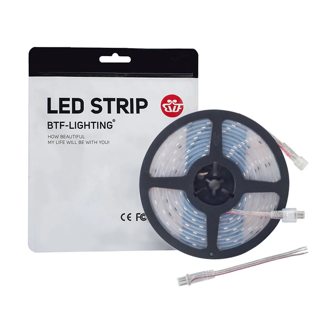 Светодиодная лента WS2811 5 м 12 В постоянного тока ультраяркие светодиоды RGB 30/60