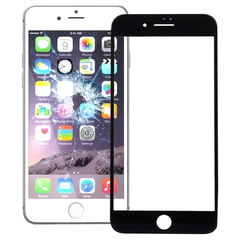 Новинка переднее внешнее стекло для iPhone 7 plus крышка сенсорной панели запасные