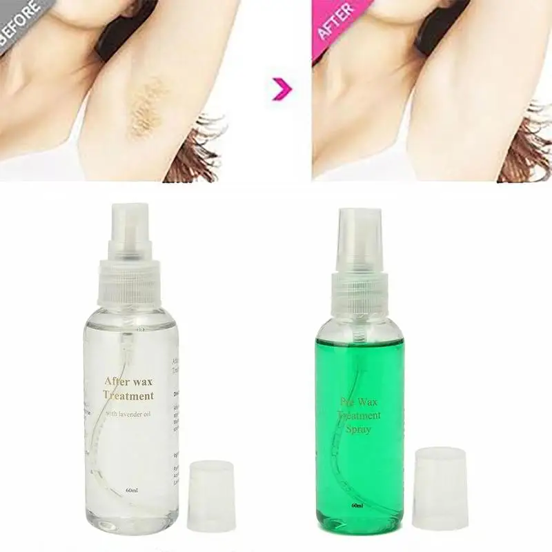 1 Green BottleUnisex спрей для безболезненного удаления волос на теле лечения воска