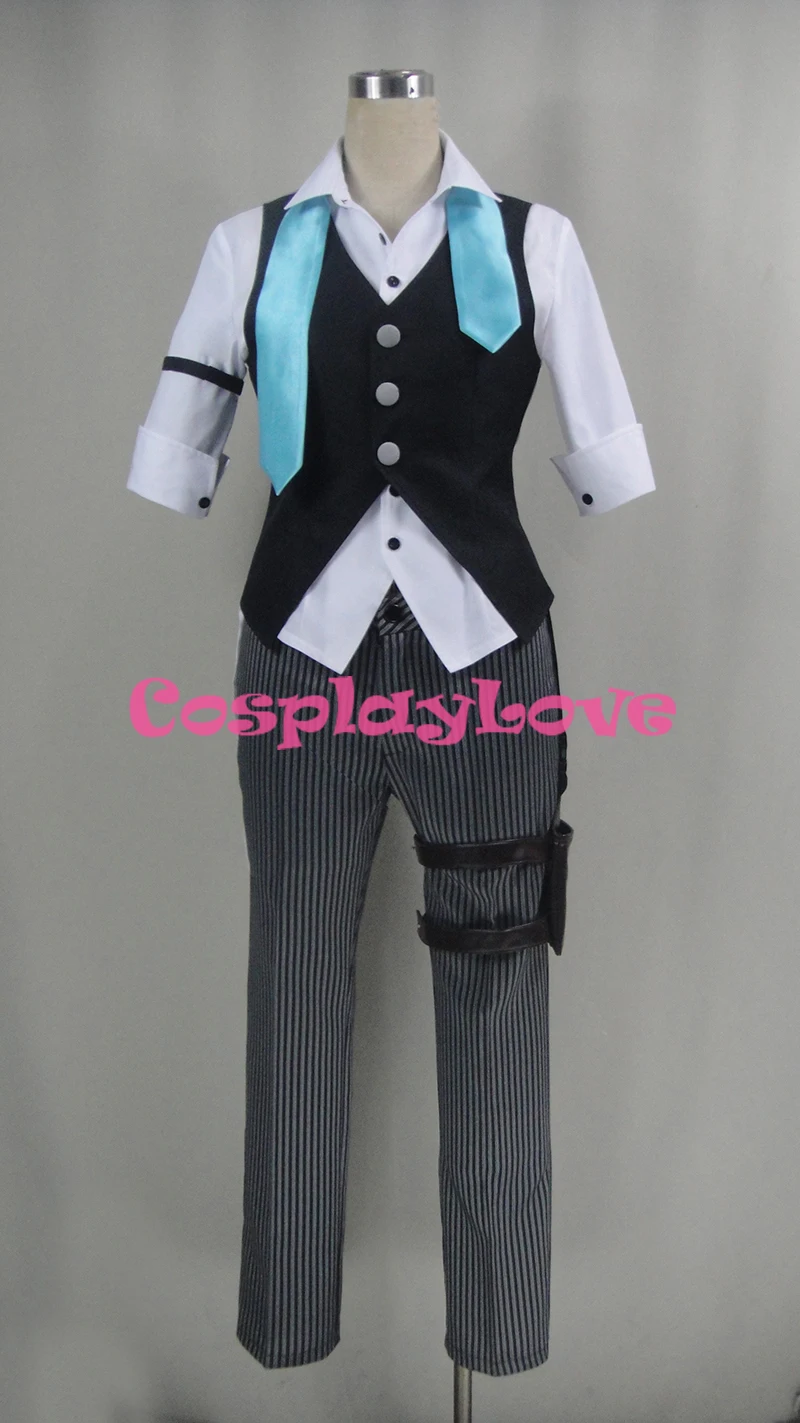 

Custom Made RWBY Flynt Coal Cosplay Costume For Christmas Halloween Carnival